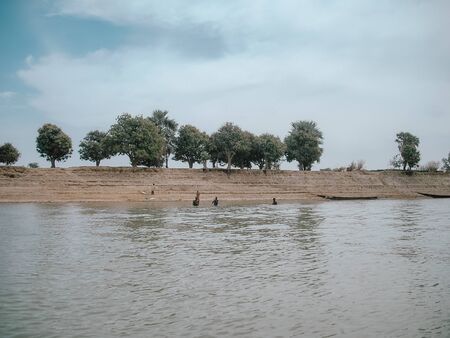 View of the Niger River from Timbuktu, Mali.