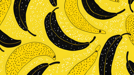 Tropical fruits. Retro style food poster.の素材