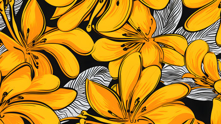 Tropical fruits. Retro style food poster.の素材