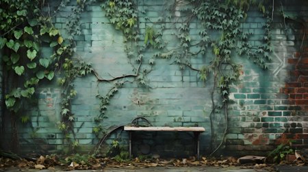 brick wall artistic backgroundの素材