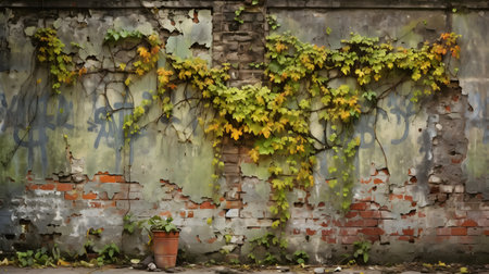 brick wall artistic backgroundの素材