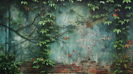 brick wall artistic backgroundの素材