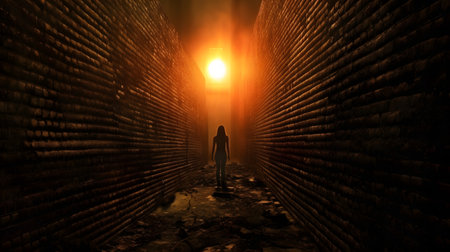 brick wall artistic backgroundの素材