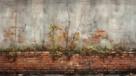 brick wall artistic backgroundの素材