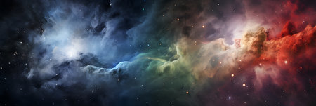 Deep space nebulaの素材