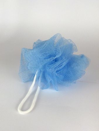 blue spongeの写真素材