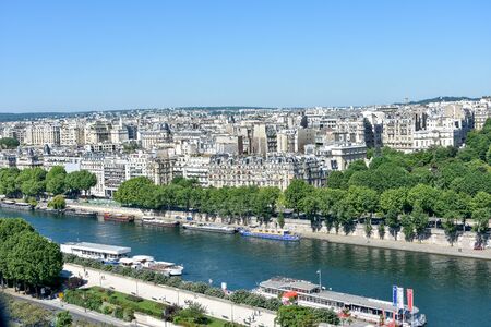 walk in Paris in the capital of France. Along the banks of the Seineの写真素材