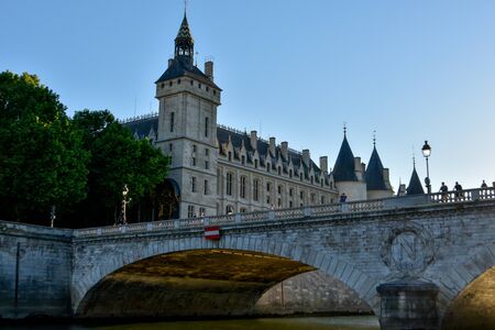 walk in Paris in the capital of France. Along the banks of the Seineの写真素材