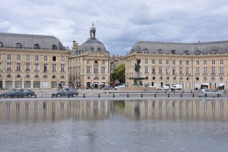 discovery of the city of Bordeaux, treasure of Aquitaine. monument of Franceの写真素材