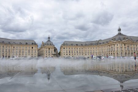 discovery of the city of Bordeaux, treasure of Aquitaine. monument of Franceの写真素材