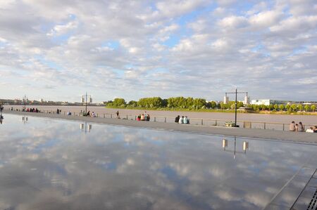 discovery of the city of Bordeaux, treasure of Aquitaine. monument of Franceの写真素材