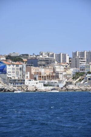 sea ? ?? ? ?? trip around the city of Marseille and the creeks, Franceのeditorial素材