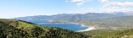 beautiful landscape of southern Corsica, Ajaccio, franceの写真素材