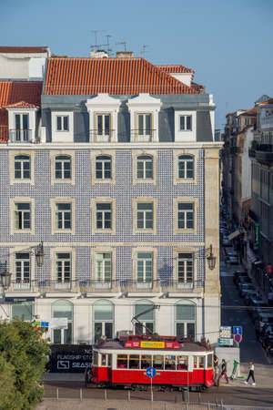 discovery of the city of Lisbon in Portugal. Romantic weekend in Europe. Portugalのeditorial素材