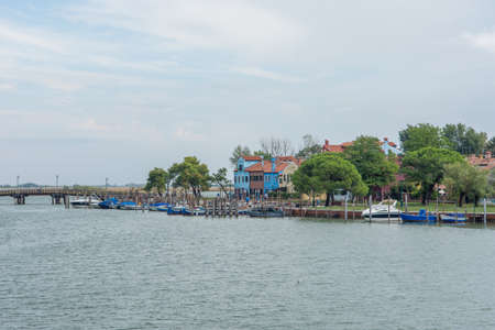 discovery of the city of Venice, Burano and its small canals and romantic alleys, Italy