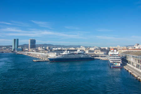 discovery of the harbor of Marseille and the islands of the region in May, Franceの写真素材