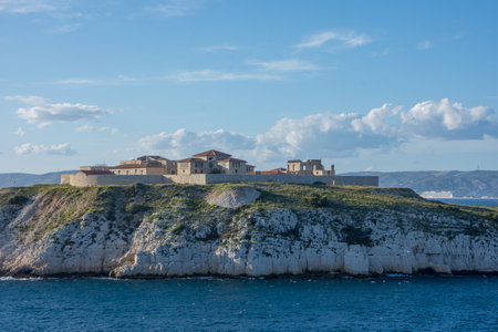 discovery of the harbor of Marseille and the islands of the region in May, Franceの写真素材