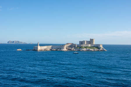 discovery of the harbor of Marseille and the islands of the region in May, Franceの写真素材