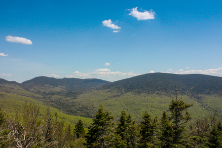 great view of a mountain rangeの写真素材