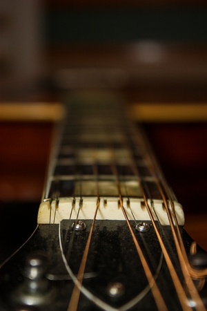 guitar stringsの写真素材