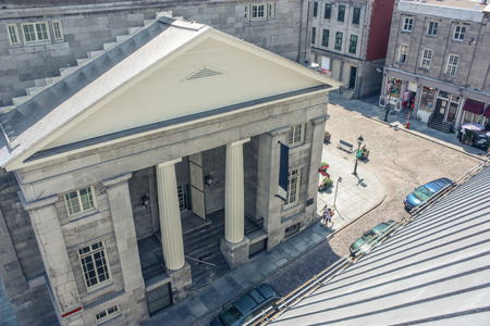 old building in montreal canadaのeditorial素材