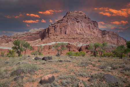 Southwest USA National Parks. Canyonlands National Park is a national park located in southeastern Utah, near the city of Moabの写真素材
