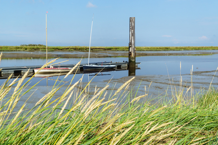 Boat on the North Seaの写真素材