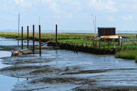 Landscape at the North Seaの写真素材