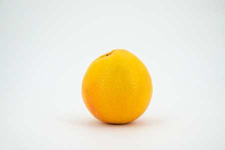 Grapefruit isolated on white background. Full depth of field.の写真素材