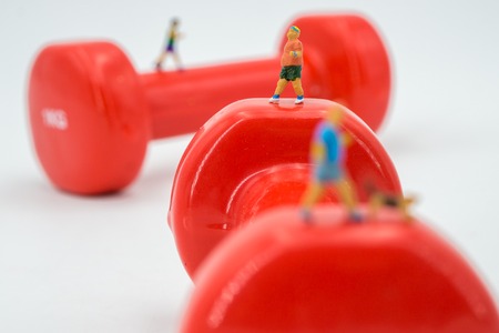 Sport and fitness conceptの写真素材