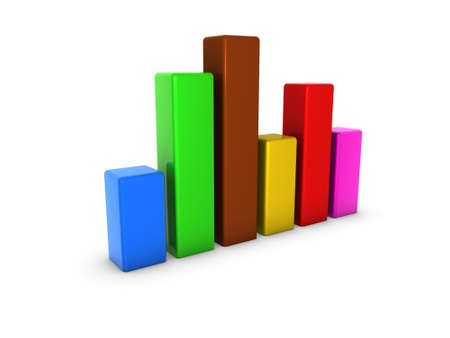 Business graph の写真素材