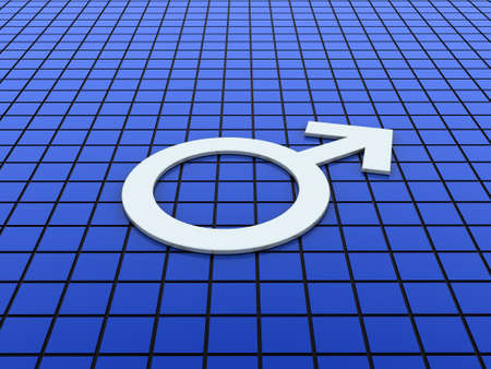 male symbol の写真素材