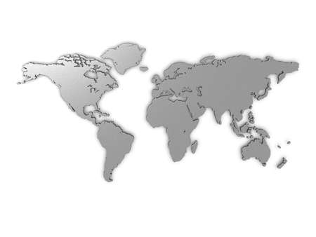 metallic map の写真素材