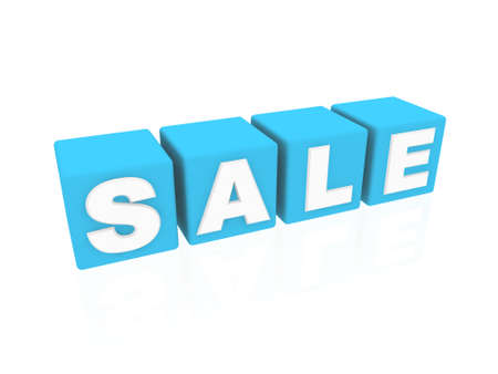 sale on box の写真素材