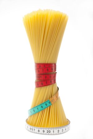 Standing spagettiの写真素材