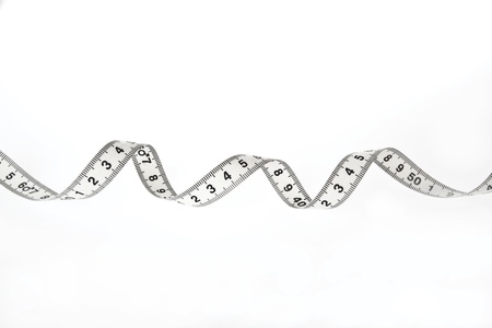 White tape measureの写真素材