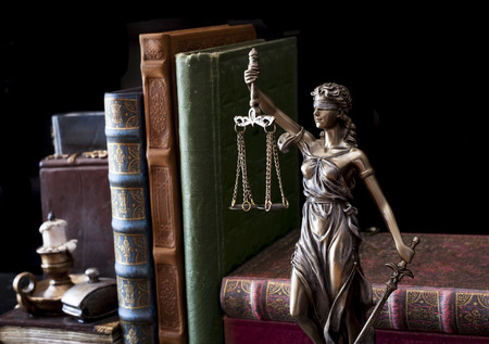 Statue of justiceの写真素材