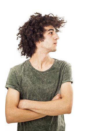 Portrait of young man