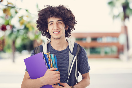 Student young manの写真素材