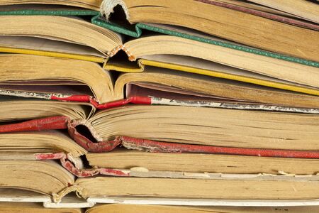 Old hardback books