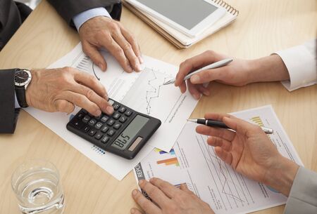 Business People working in officeの写真素材