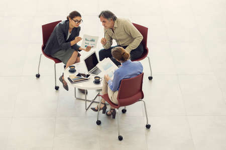Business people working in the office