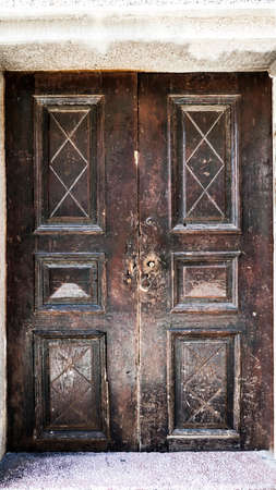 Old vintage wood out doorの写真素材