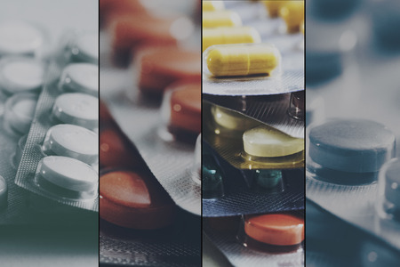 Pills and capsulesの写真素材