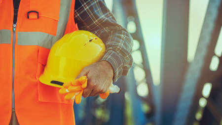 Architect career structure construction conceptの写真素材