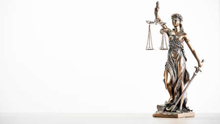 Legal and law concept statue of Ladyの写真素材