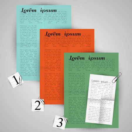 Modern design templateのイラスト素材