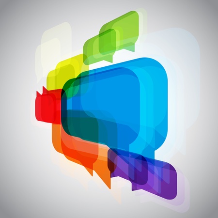 bubbles for speechのイラスト素材