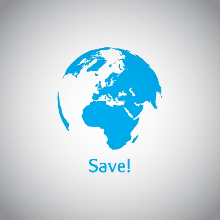 Save the World symbolのイラスト素材