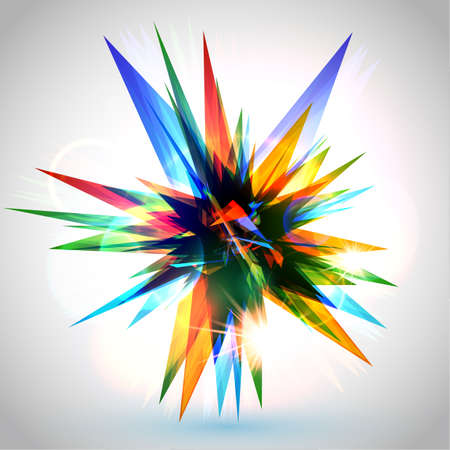 Abstract colorfulのイラスト素材